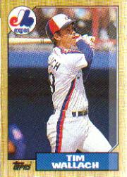 1987 Topps Baseball Cards      055      Tim Wallach